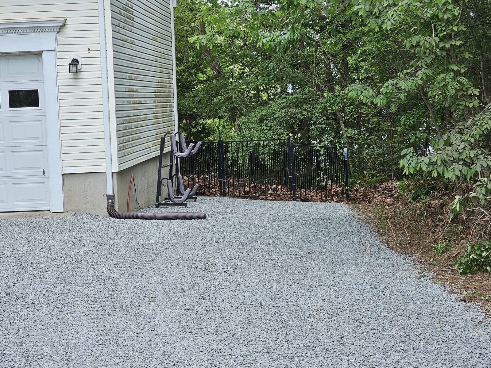 Finished site preparation work in the Northern Neck of Virginia